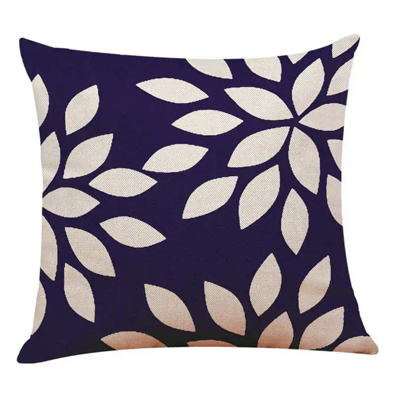 2018 Gold Bronzing Pillow Cases Geometric Pineapple Cotton Pillow Case blue Bedroom Home bed sofa pillow cover 45x45cm #3o11#f (4)
