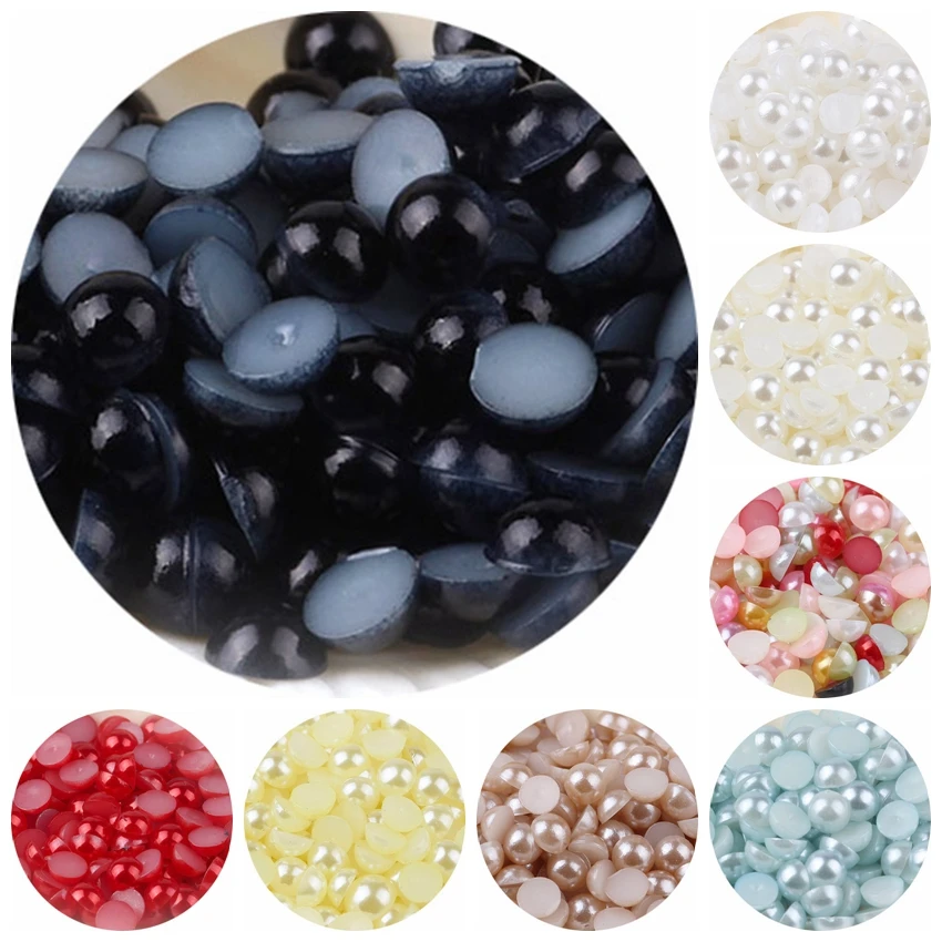 2mm 10000pcs Self-Adhesive ABS Imitation Half Round Pearl Beads Flatback Decoration DIY Jewelry Making Nail Art Wholesale
2mm 10000pcs Self-Adhesive ABS Imitation Half Round Pearl Beads Flatback Decoration DIY Jewelry Making Nail Art Wholesale