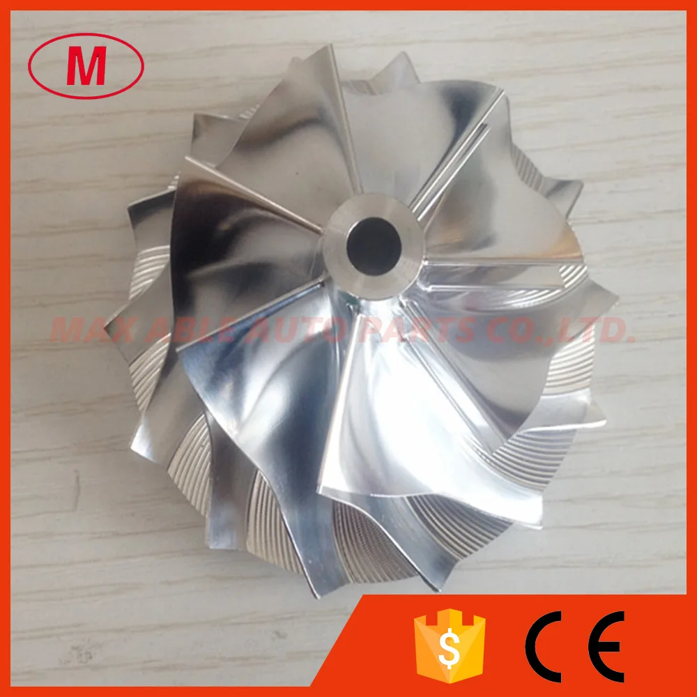 RHF55 48.62/65.00mm 7+7 blades high performance Turbo aluminum 2024/milling/ Billet compressor wheel
RHF55 48.62/65.00mm 7+7 blades high performance Turbo aluminum 2024/milling/ Billet compressor wheel