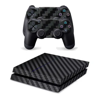 Classical Black Carbon Fiber Vinyl Game Sticker For PS4 Console Cover For Playstation 4 Console Skin Stickers+ Controller
Classical Black Carbon Fiber Vinyl Game Sticker For PS4 Console Cover For Playstation 4 Console Skin Stickers+ Controller