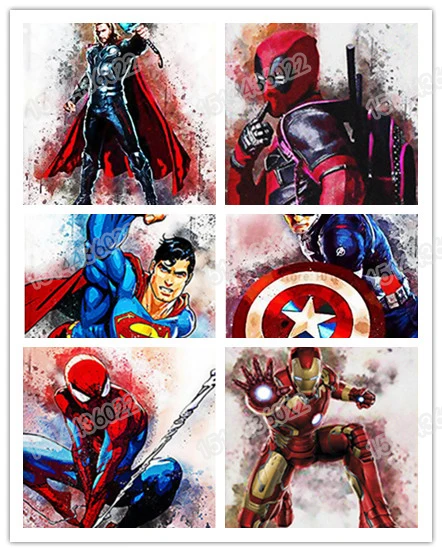 5D DIY Diamond Painting Spiderman Captain America Diamond Cross Stitch Full circular Diamond Embroidery Decor Painting
5D DIY Diamond Painting Spiderman Captain America Diamond Cross Stitch Full circular Diamond Embroidery Decor Painting