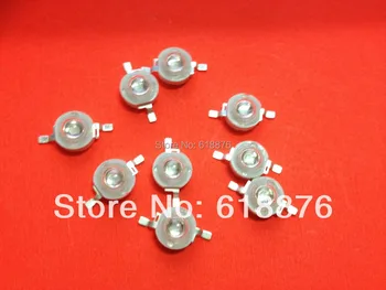 

free shipping 100PCS 3W Blue High Power LED Emitter DC3.4V~ 3.8V 700mA 465-470NM 3w Led lamp beads 3w led light