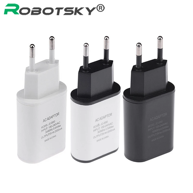 New EU Plug USB Charger 2A Europe Universal Mobile Phone Charger USB Adapter Wall Charger for iPhone 5 6 7 8 6S Plus Charge
New EU Plug USB Charger 2A Europe Universal Mobile Phone Charger USB Adapter Wall Charger for iPhone 5 6 7 8 6S Plus Charge