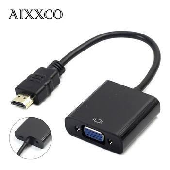 AIXXCO 1080P HDMI to VGA adapter digital to analog audio converter cable for Xbox 360 PS3 PS4 PC Laptop TV box to Projector
AIXXCO 1080P HDMI to VGA adapter digital to analog audio converter cable for Xbox 360 PS3 PS4 PC Laptop TV box to Projector