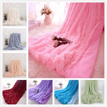 2017 New Luxury pv fur blanket reverse minky fleece, 130*160cm winter sofa throw blanket
2017 New Luxury pv fur blanket reverse minky fleece, 130*160cm winter sofa throw blanket