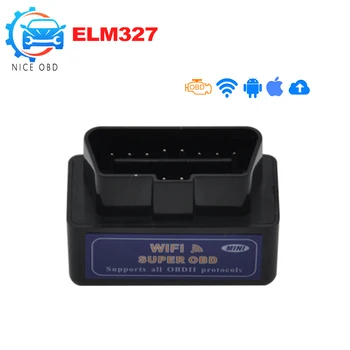 Elm327 WiFi V1.5 OBDII Diagnostic Scann Tool With Chip PIC18f25k80 Supports iOS/Android Via WIFI OBD2 Code Reader ELM 327 v1.5
Elm327 WiFi V1.5 OBDII Diagnostic Scann Tool With Chip PIC18f25k80 Supports iOS/Android Via WIFI OBD2 Code Reader ELM 327 v1.5