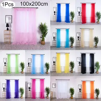 1Pcs Sheer Curtain Multi-layer Tulle Window Treatment Voile Birthday Wedding Festive Decor 100x200cm living room fly curtain
1Pcs Sheer Curtain Multi-layer Tulle Window Treatment Voile Birthday Wedding Festive Decor 100x200cm living room fly curtain