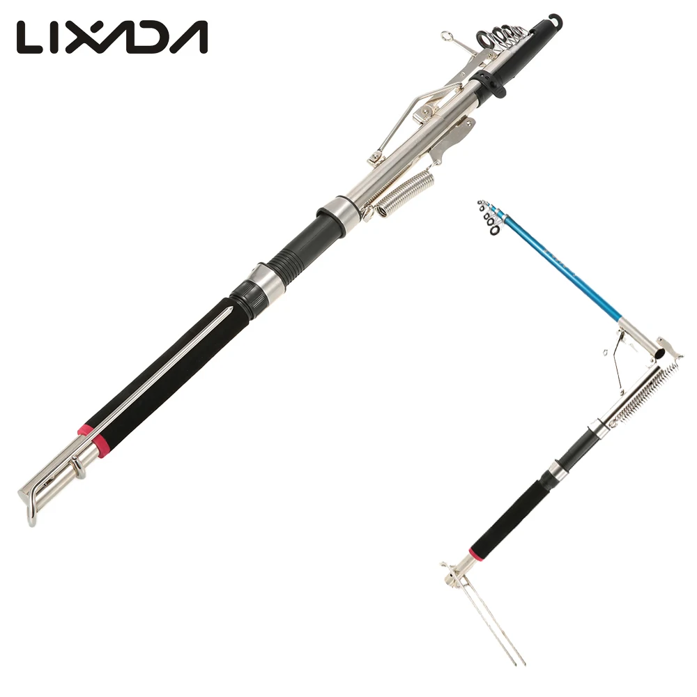 Adjustable Automatic 2.1/2.4/2.7m Telescopic Fishing Rod Sea Pool Fishing Pole + Stainless Steel Ends Field Cutting De Pesca
Adjustable Automatic 2.1/2.4/2.7m Telescopic Fishing Rod Sea Pool Fishing Pole + Stainless Steel Ends Field Cutting De Pesca