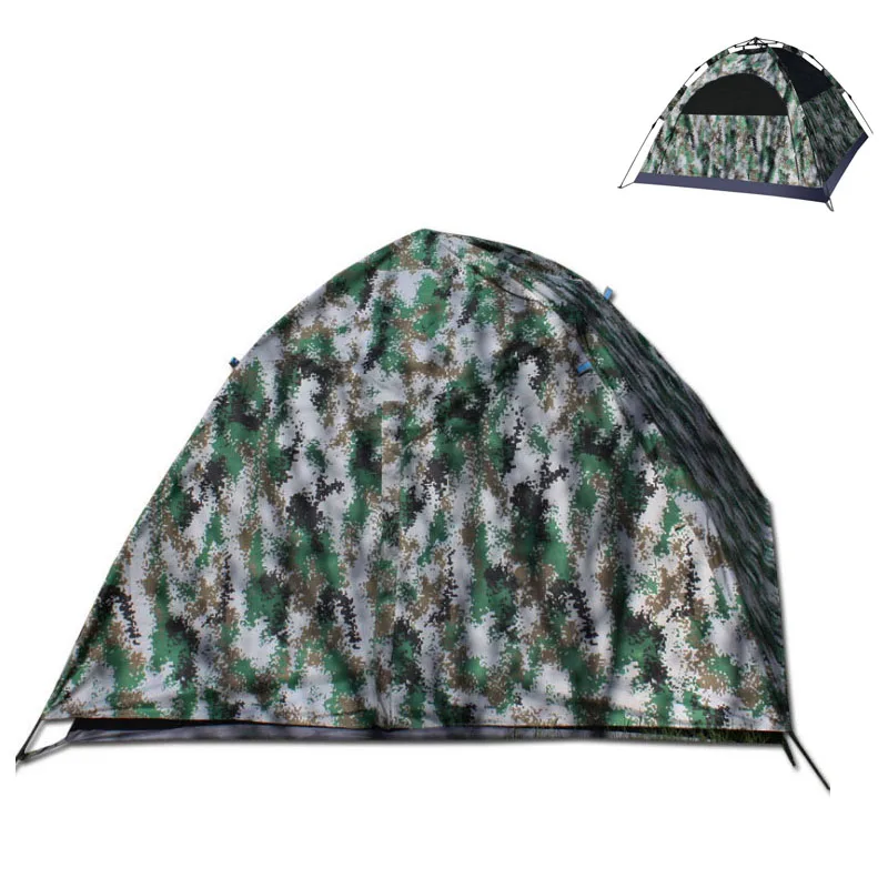 Digital camouflage tent 3-4 people outdoor double layer 420D oxford thick cloth tent automatic quick open camping tent
Digital camouflage tent 3-4 people outdoor double layer 420D oxford thick cloth tent automatic quick open camping tent