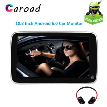 Caroad 10.8 Inch Android 6.0 Car Monitor Headrest Touch Screen 1080P Video WIFI/USB/SD/Bluetooth/FM Transmitter/Speaker/Game
Caroad 10.8 Inch Android 6.0 Car Monitor Headrest Touch Screen 1080P Video WIFI/USB/SD/Bluetooth/FM Transmitter/Speaker/Game