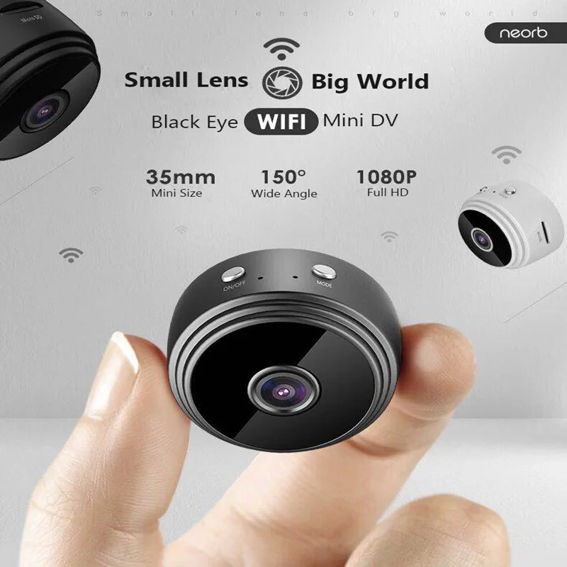 A9 Wifi IP P2P Mini Camera HD 1080P Vision Security System Mini Camcorder CCTV Motion Detection Mini Smallest Camera
A9 Wifi IP P2P Mini Camera HD 1080P Vision Security System Mini Camcorder CCTV Motion Detection Mini Smallest Camera