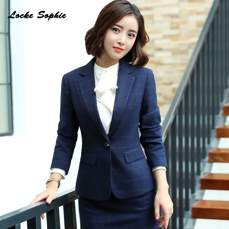 1pcs Womens Plus size Blazers coats 2019 Autumn cotton blend Single button plaid Small Suits jackets ladies Skinny Blazers Suits
1pcs Womens Plus size Blazers coats 2019 Autumn cotton blend Single button plaid Small Suits jackets ladies Skinny Blazers Suits