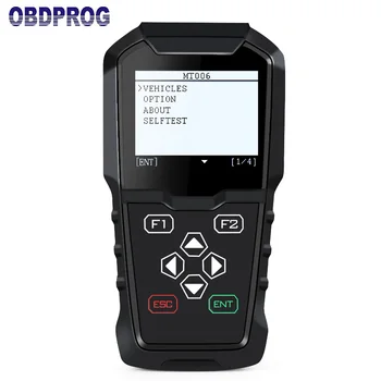 OBDPROG MT006 Car Key Programming Pin Code Read Odometer Correction Mileage Adjustment OBD2 Diagnostic Tool
OBDPROG MT006 Car Key Programming Pin Code Read Odometer Correction Mileage Adjustment OBD2 Diagnostic Tool