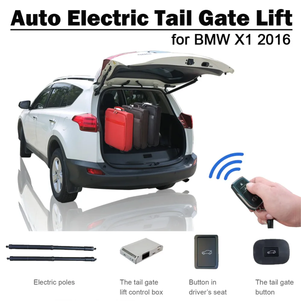 Smart Auto Electric Tail Gate Lift for BMW X1 2016 Remote Control Drive Seat Button Control Set Height Avoid Pinch
Smart Auto Electric Tail Gate Lift for BMW X1 2016 Remote Control Drive Seat Button Control Set Height Avoid Pinch