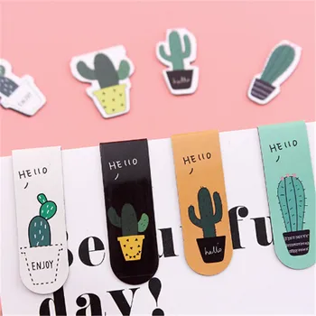 2Pcs /Set Fresh Cute Cactus Potted Magnetic Bookmarks Books Marker of Page Student Stationery School Office Supply
2Pcs /Set Fresh Cute Cactus Potted Magnetic Bookmarks Books Marker of Page Student Stationery School Office Supply