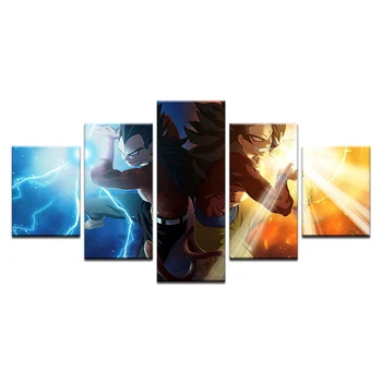 5 Panel Modern Decoration Picture Dragon Ball GT Canvas Painting For Living Room Kid Canvas Poster And Print Picture Frame
5 Panel Modern Decoration Picture Dragon Ball GT Canvas Painting For Living Room Kid Canvas Poster And Print Picture Frame