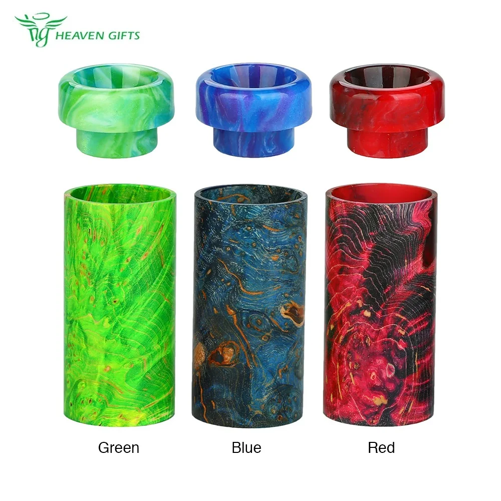 Original Heavengifts ULTRONER Stabwood Sleeve and Resin Drip Tip for DJV Mech MOD Box Battery ECig Vape Mod /Box Cover Accessory
Original Heavengifts ULTRONER Stabwood Sleeve and Resin Drip Tip for DJV Mech MOD Box Battery ECig Vape Mod /Box Cover Accessory