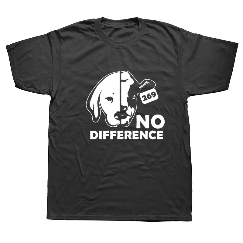 No Difference Dog Cow Vegan Vegetarian Hiphop Boyfriend T Shirts Funny Graphic Fashion New Cotton Short Sleeve O-Neck T-shirt
No Difference Dog Cow Vegan Vegetarian Hiphop Boyfriend T Shirts Funny Graphic Fashion New Cotton Short Sleeve O-Neck T-shirt