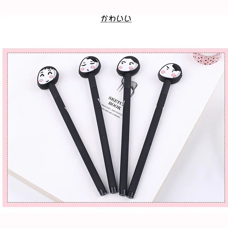 12pcs/lot Cute Kawaii Cartoon Pattern Gel Pen 0.5mm Plastic sign Pen for School and office Supply escolar material
12pcs/lot Cute Kawaii Cartoon Pattern Gel Pen 0.5mm Plastic sign Pen for School and office Supply escolar material