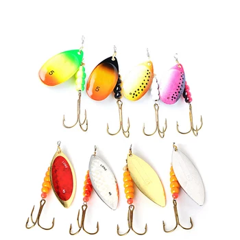 4pcs/lot 1#-5# long Spinner bait Spoon Fishing Lures With Treble Hooks Peche Jig Anzuelos isca Pesca
4pcs/lot 1#-5# long Spinner bait Spoon Fishing Lures With Treble Hooks Peche Jig Anzuelos isca Pesca