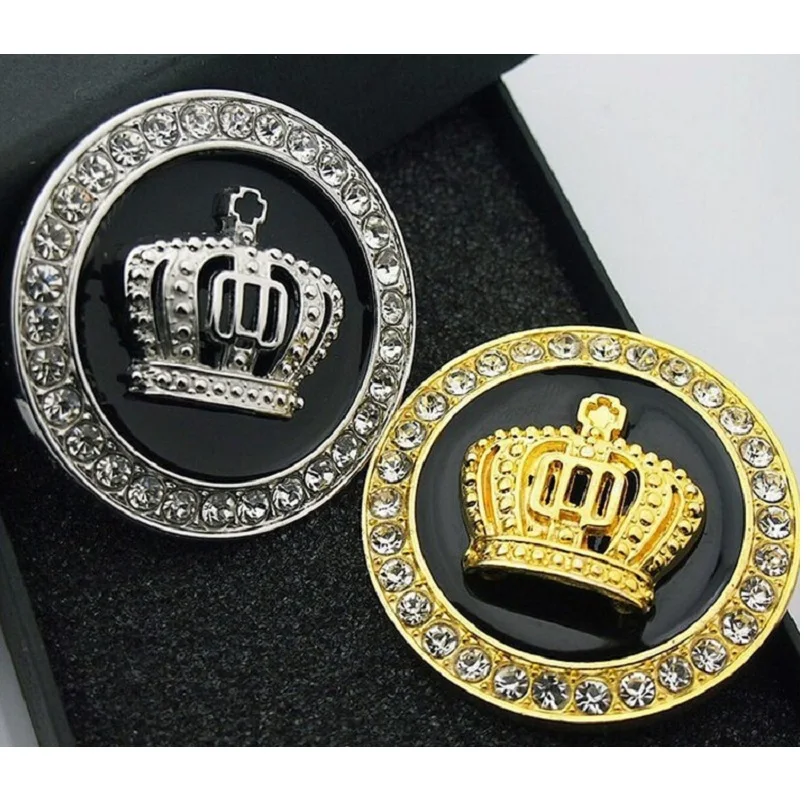 Hot 3D Metal Crown Diamond Car Styling Decoration Sticker Auto Car Emblem Badge Logo Personality Accessories Fashion Gold Silver
Hot 3D Metal Crown Diamond Car Styling Decoration Sticker Auto Car Emblem Badge Logo Personality Accessories Fashion Gold Silver
