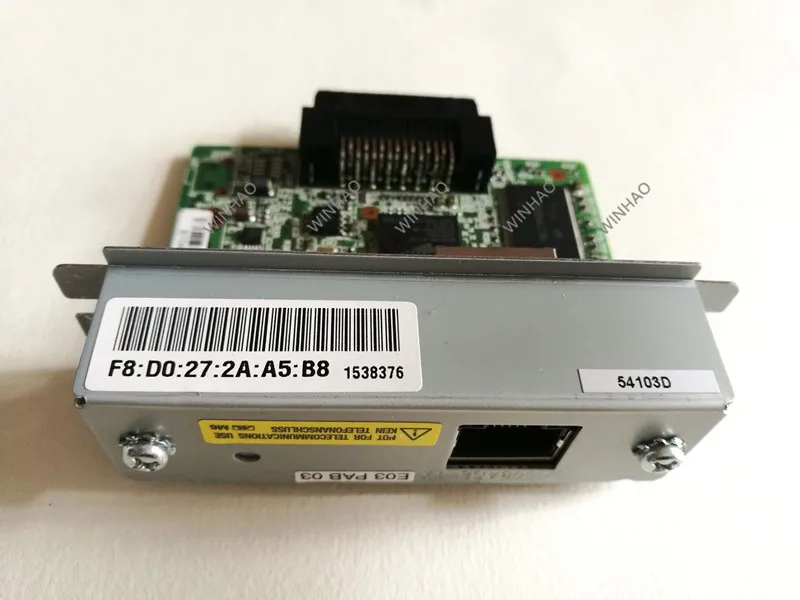 new original tm220 network interface card board for tmu220 tm-u220 pa pb pd POS printer network card
new original tm220 network interface card board for tmu220 tm-u220 pa pb pd POS printer network card