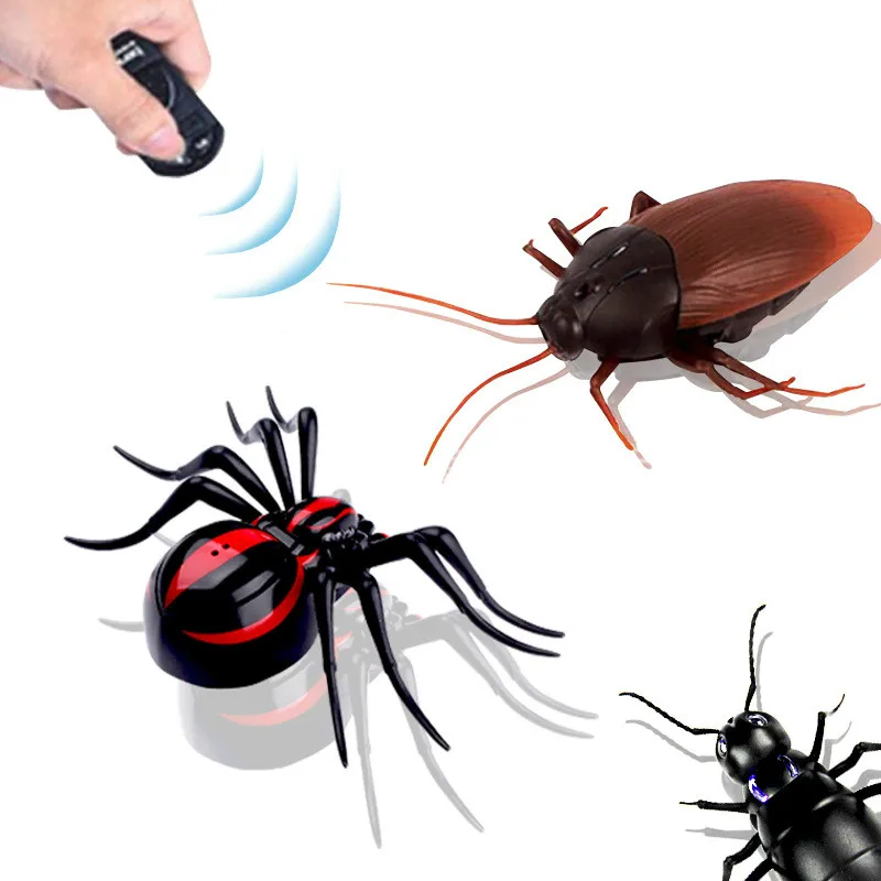 Funny Simulation Infrared RC Remote Control Scary Creepy Insect spider Toys Halloween Electronic pets Gift
Funny Simulation Infrared RC Remote Control Scary Creepy Insect spider Toys Halloween Electronic pets Gift