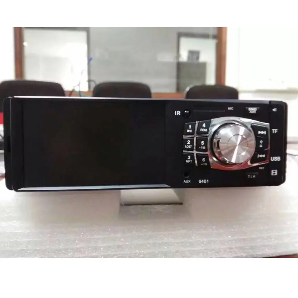 Car HD MP5 Player 4.1" In Dash Car Stereo Radio MP5 Player Support FM USB Aux Rear View Camera Input
Car HD MP5 Player 4.1" In Dash Car Stereo Radio MP5 Player Support FM USB Aux Rear View Camera Input