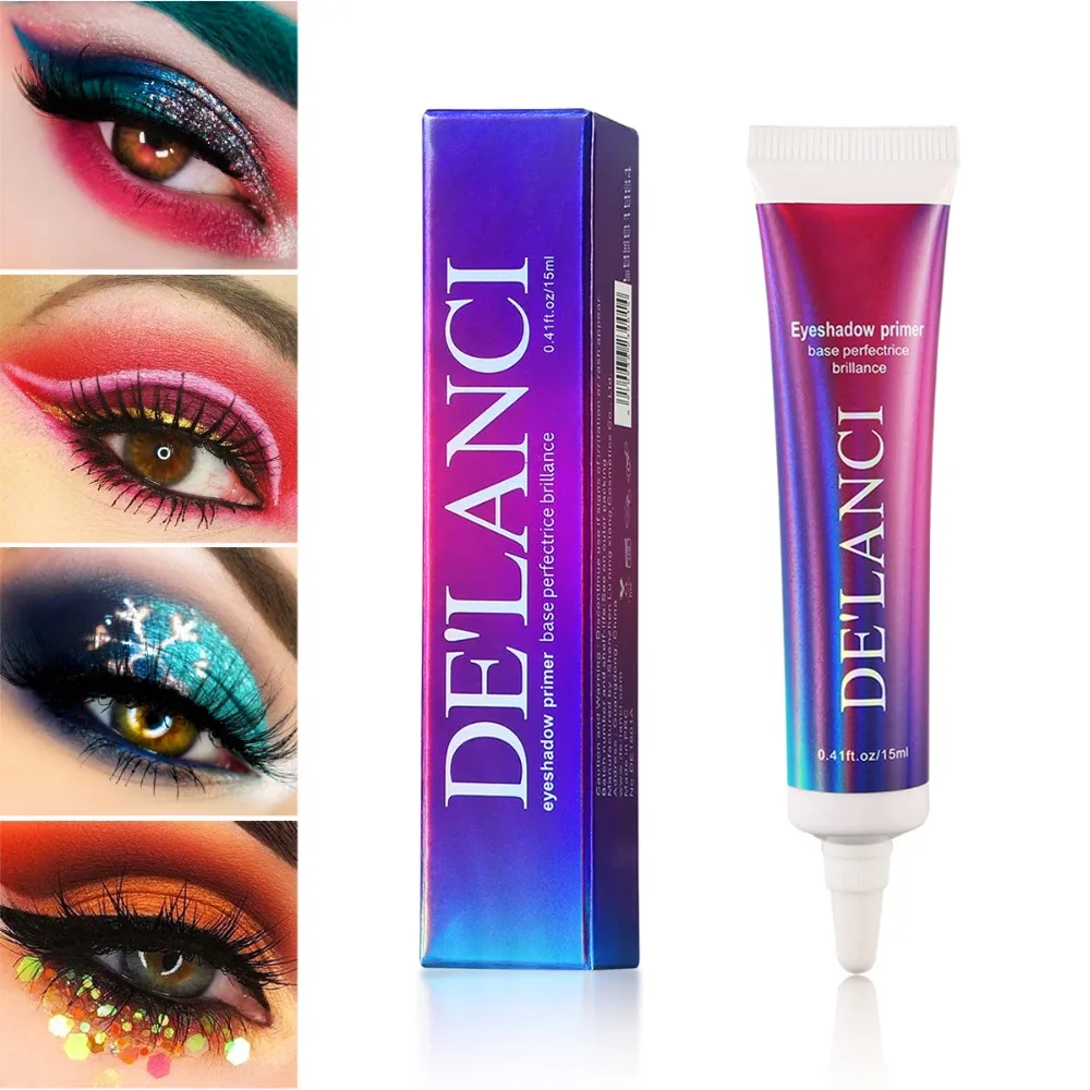DE'LANCI Eyeshadow Primer Matte Base Long Lasting Color Glitter Eyeshadow Glue Cream Enhance Durable Eye Makeup Oil Control
DE'LANCI Eyeshadow Primer Matte Base Long Lasting Color Glitter Eyeshadow Glue Cream Enhance Durable Eye Makeup Oil Control