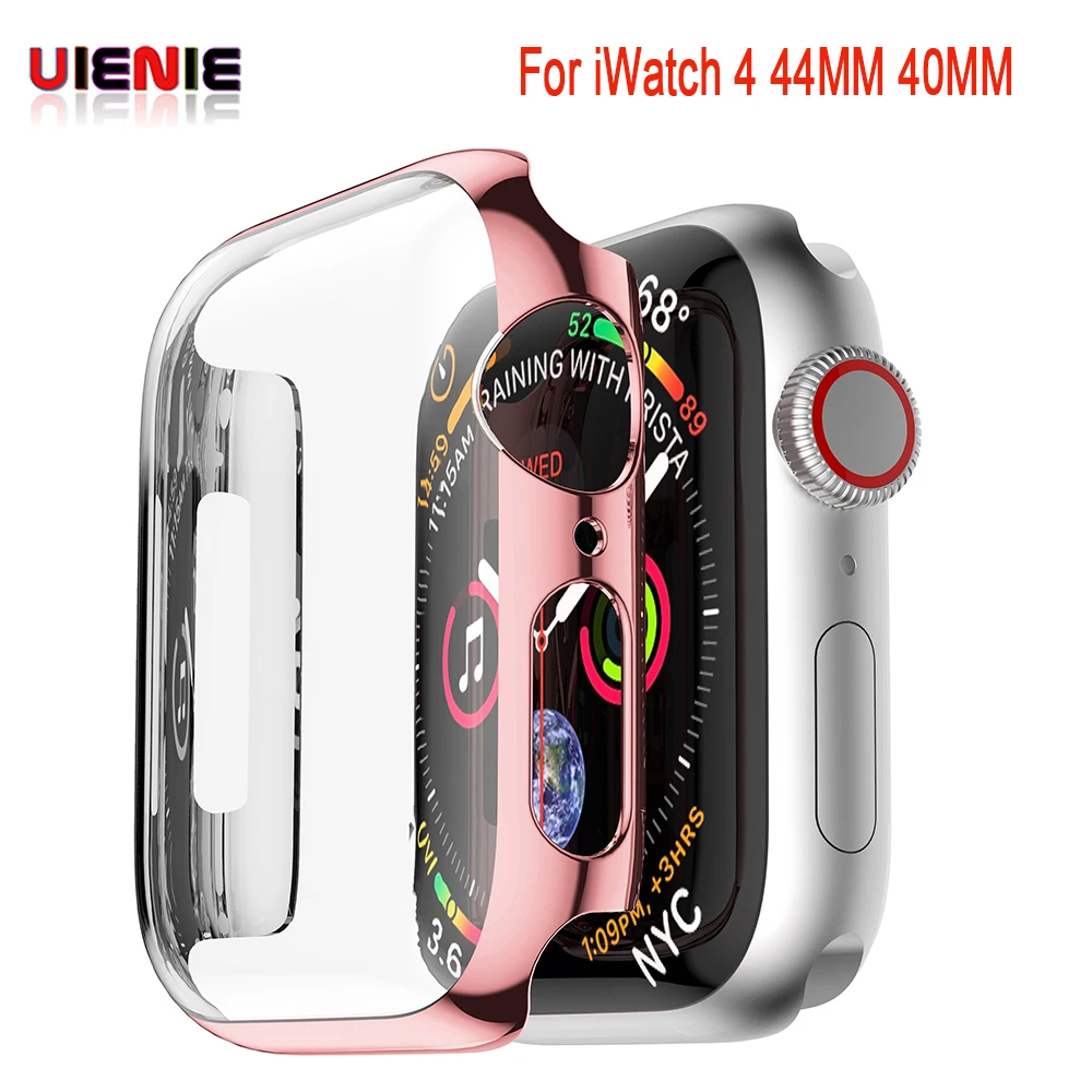 Protective Case for apple watch series 4 PC Shatter-Resistant Shell Frame Protector Cover for iwatch band 40mm 44mm screen film
Protective Case for apple watch series 4 PC Shatter-Resistant Shell Frame Protector Cover for iwatch band 40mm 44mm screen film
