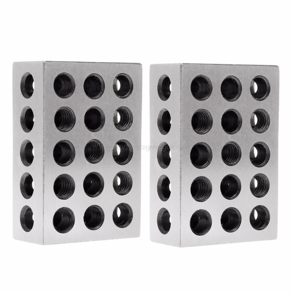 2pcs Hardened Steel Ultra Engineers Blocks Precision 1" x 2" x 3" Milling Tool N19 dropship
2pcs Hardened Steel Ultra Engineers Blocks Precision 1" x 2" x 3" Milling Tool N19 dropship