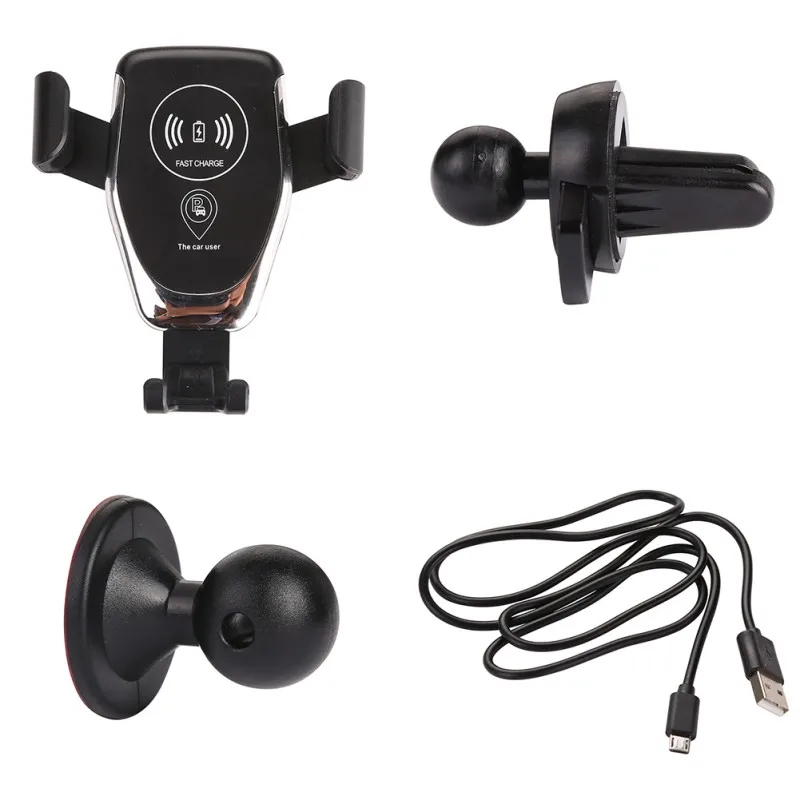 10W Qi Wireless Quick Charger Car Mount Holder Stand Bracket For iPhone Samsung Xiaomi Huawei With Parking Positioning Function
10W Qi Wireless Quick Charger Car Mount Holder Stand Bracket For iPhone Samsung Xiaomi Huawei With Parking Positioning Function
