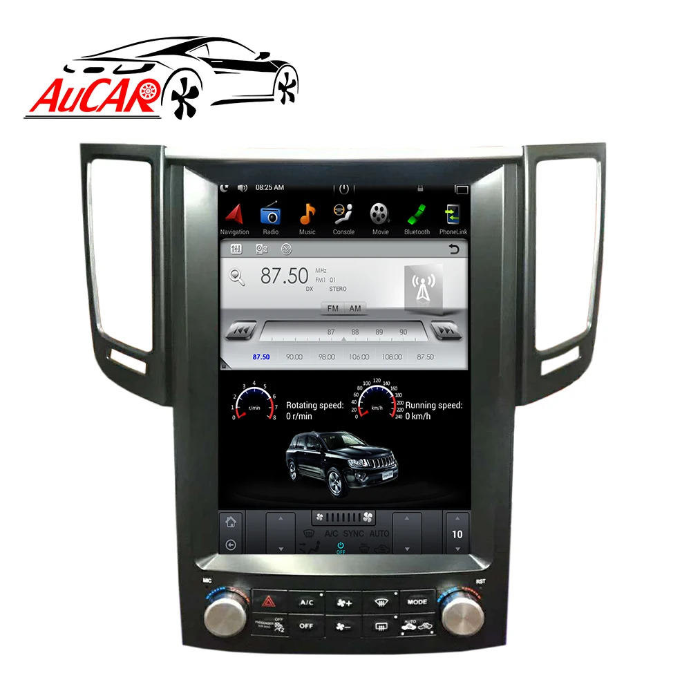 Tesla 2 DIN Android 8.1 12.1" IPS screen car radio GPS navigation for Infiniti FX25 FX35 FX37 QX70 car multimedia stereo player
Tesla 2 DIN Android 8.1 12.1" IPS screen car radio GPS navigation for Infiniti FX25 FX35 FX37 QX70 car multimedia stereo player