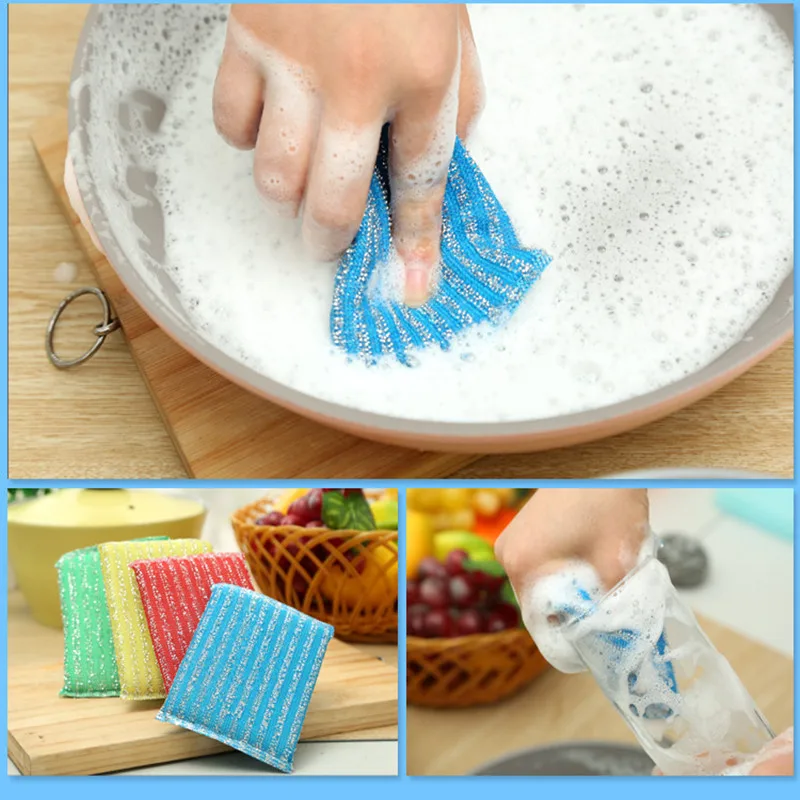 4Pcs Oil-free Cleaning Magic Sponge Brush Pot Bowl Dish Stove Scouring Pads Kitchen Utensils Cleaning Tool Gadgets Dropshippin
4Pcs Oil-free Cleaning Magic Sponge Brush Pot Bowl Dish Stove Scouring Pads Kitchen Utensils Cleaning Tool Gadgets Dropshippin