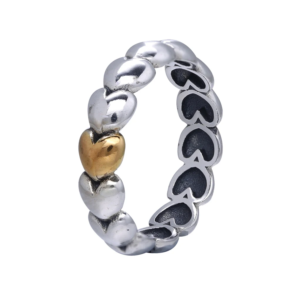 925 Sterling Silver Ring Fashion Holiday Gift Compatible With Jewelry Authentic European Hearts Ring with Heart ring
925 Sterling Silver Ring Fashion Holiday Gift Compatible With Jewelry Authentic European Hearts Ring with Heart ring