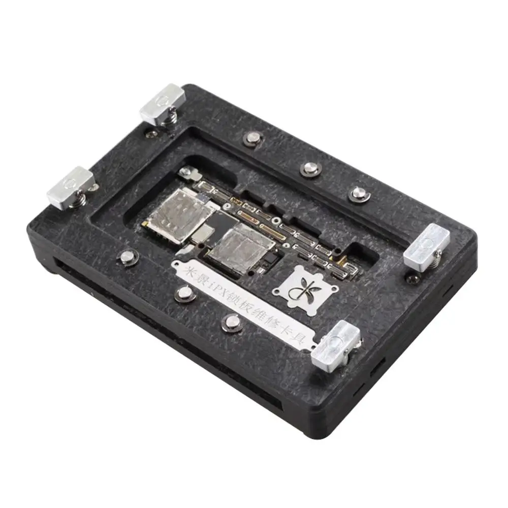 Original MJ Locking Test Fixture Logic Board Test Fixture PCB Fixture Platform Frame For IPhone X
Original MJ Locking Test Fixture Logic Board Test Fixture PCB Fixture Platform Frame For IPhone X