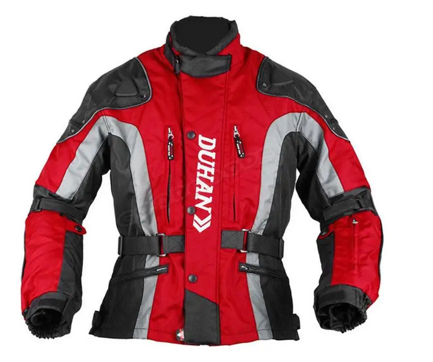 DUHAN D023 Men's Motorcycle Jacket Windproof Waterproof Riding Sports Racing Motocross Jacket With Five sets of protective
DUHAN D023 Men's Motorcycle Jacket Windproof Waterproof Riding Sports Racing Motocross Jacket With Five sets of protective