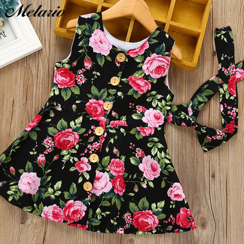 Melario Summer Baby Kids Girls Dresses Cute Kids Sleeveless Dresses Costumes with Button Princess Dress Matched Headband 12M-5T
Melario Summer Baby Kids Girls Dresses Cute Kids Sleeveless Dresses Costumes with Button Princess Dress Matched Headband 12M-5T