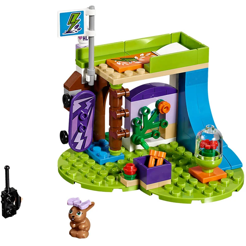 Friends Series Mia's Bedroom Tree House-Style Bed Pet Bunny Building Blocks For Girl Toys Compatible Princess Sets
Friends Series Mia's Bedroom Tree House-Style Bed Pet Bunny Building Blocks For Girl Toys Compatible Princess Sets