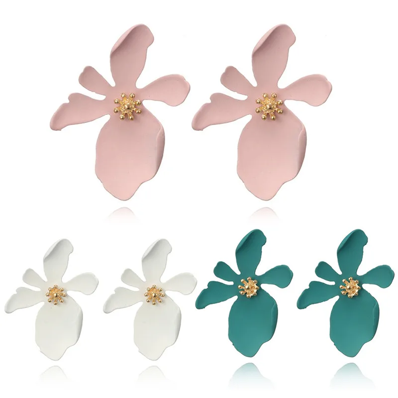 New Design Fashion Jewelry Elegant Big Flower Earrings Summer Style Beach Party Statement Earring For Girls Gift For Woman
New Design Fashion Jewelry Elegant Big Flower Earrings Summer Style Beach Party Statement Earring For Girls Gift For Woman