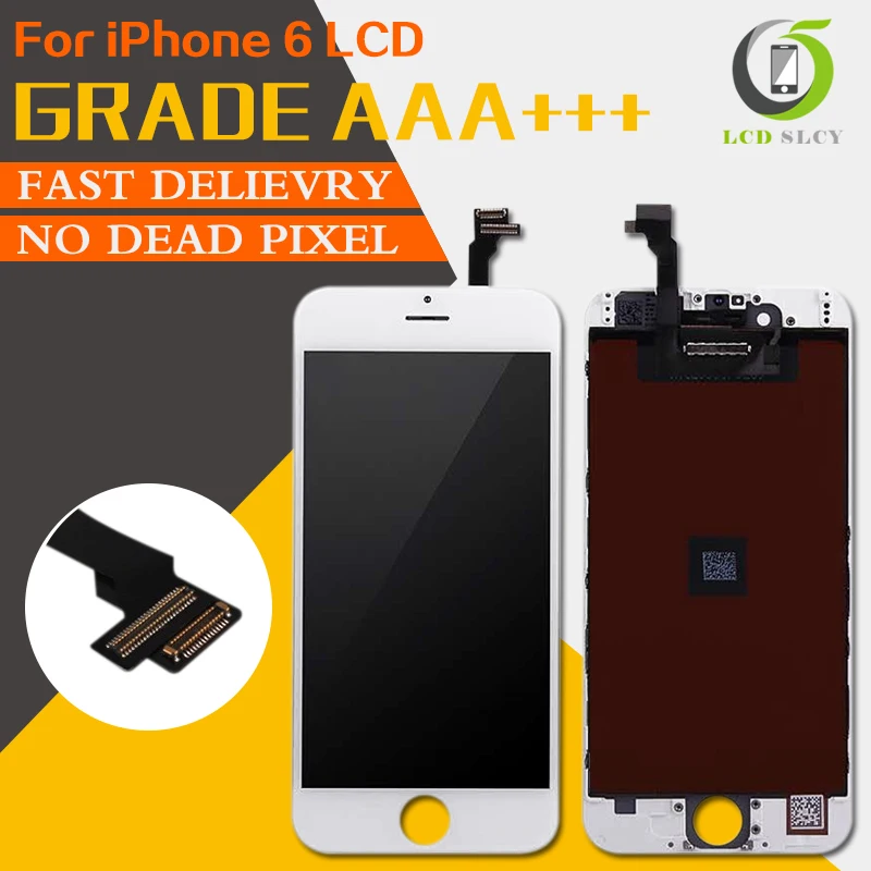 Идеальный 3D сенсорный экран Pantalla AAA для iPhone 6 ЖК-экран с высокой цветовой гаммой