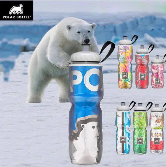 Американская полярная бутылка polar bear холодная Спортивная оборудование для