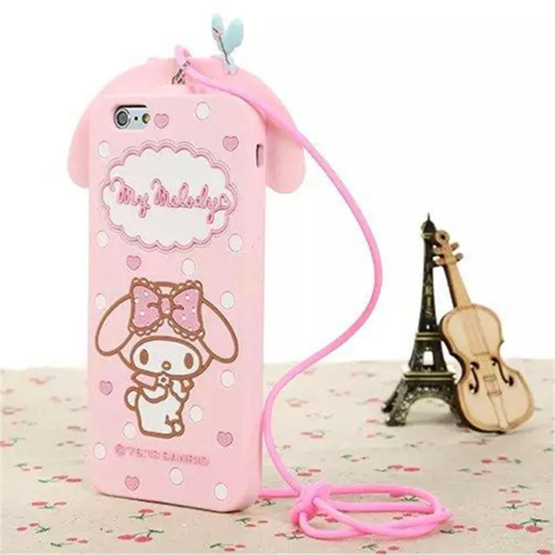 Soft TPU Back cover for iphone 6 s Plus 5 5s Case Luxury 3D Cute Cartoon Silicon my melody case for iPhone 5 5s 6 6 Plus V15
Soft TPU Back cover for iphone 6 s Plus 5 5s Case Luxury 3D Cute Cartoon Silicon my melody case for iPhone 5 5s 6 6 Plus V15