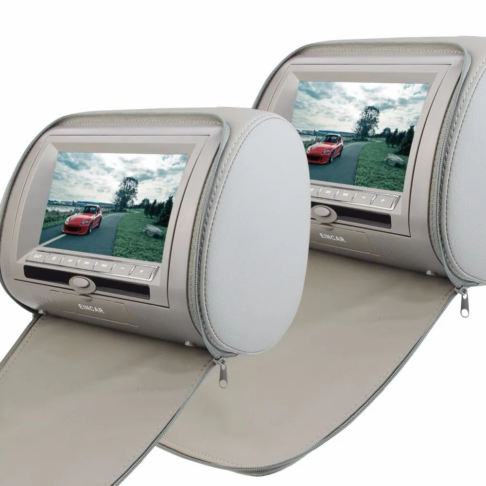 Car Headrest DVD Player Pupug Gery Universal Digital Screen zipper Car Monitor USB FM TV Game IR Remote control NO headphone
Car Headrest DVD Player Pupug Gery Universal Digital Screen zipper Car Monitor USB FM TV Game IR Remote control NO headphone