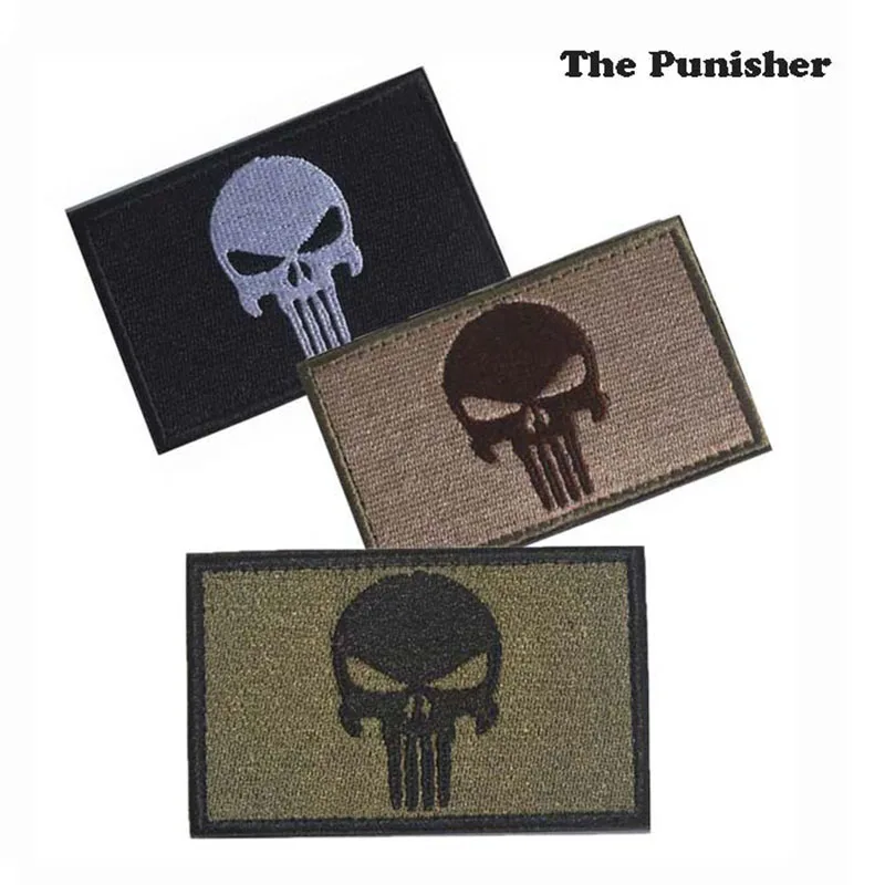 2019 Revised Punisher Skeleton Embroidery Apparel Tactical Backpack Badge Badge Embroidery Sewing Arms Application
2019 Revised Punisher Skeleton Embroidery Apparel Tactical Backpack Badge Badge Embroidery Sewing Arms Application