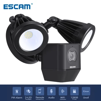 ESCAM QF608 HD 1080P Floodlight Wireless Network Camera Motion-Detected Wall-Light Wireless Security Cloud Storage Security
ESCAM QF608 HD 1080P Floodlight Wireless Network Camera Motion-Detected Wall-Light Wireless Security Cloud Storage Security