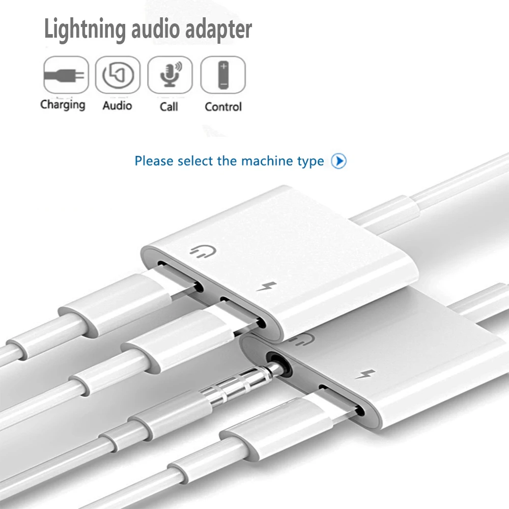 4 em 1 Duplo Jack Adaptador de Audio para for iPhone/8/X Musica ou Ligue Para Relampago de Carregamento do fone de ouvido
4 em 1 Duplo Jack Adaptador de Audio para for iPhone/8/X Musica ou Ligue Para Relampago de Carregamento do fone de ouvido
