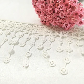 10Yards/lot White Lace Ribbon Clothes Dress Trim 10CM Width Polyester DIY Lace Trim Applique Sewing Patchwork Craft
10Yards/lot White Lace Ribbon Clothes Dress Trim 10CM Width Polyester DIY Lace Trim Applique Sewing Patchwork Craft