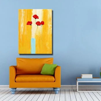 Best selling decorative flower oil painting on canvas unframed for modern home decor shipping free
Best selling decorative flower oil painting on canvas unframed for modern home decor shipping free