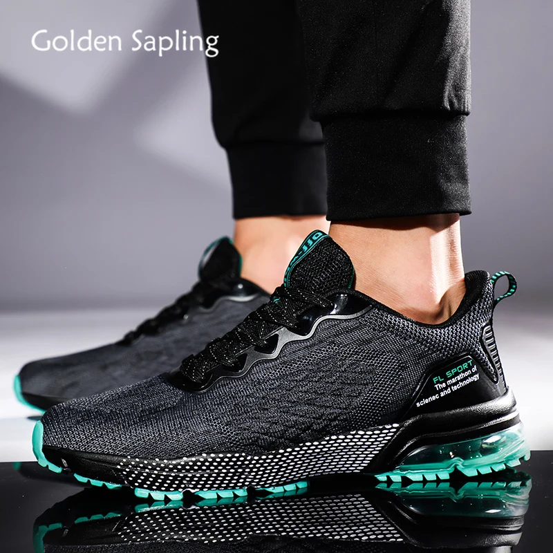 Golden Sapling Cushioning Air Men's Sneakers 2019 New High Quality Running Shoes Men Breathable Knit Trainer Sports Sneaker Man
Golden Sapling Cushioning Air Men's Sneakers 2019 New High Quality Running Shoes Men Breathable Knit Trainer Sports Sneaker Man
